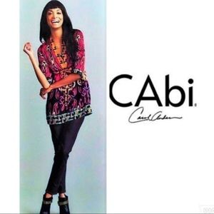 CAbi Chelsea Erte Tunic Silk Blouse A1